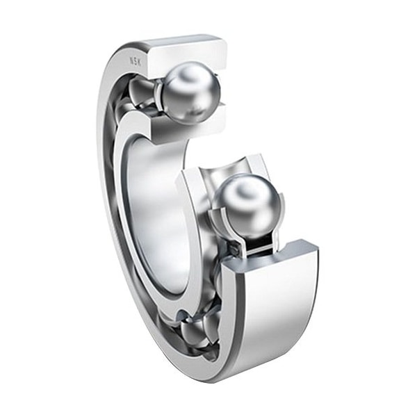 Nsk Single Row Ball Bearing; 30MM Bore; 62MM Outside Diameter; 16MM Outer Race width BL206 - main